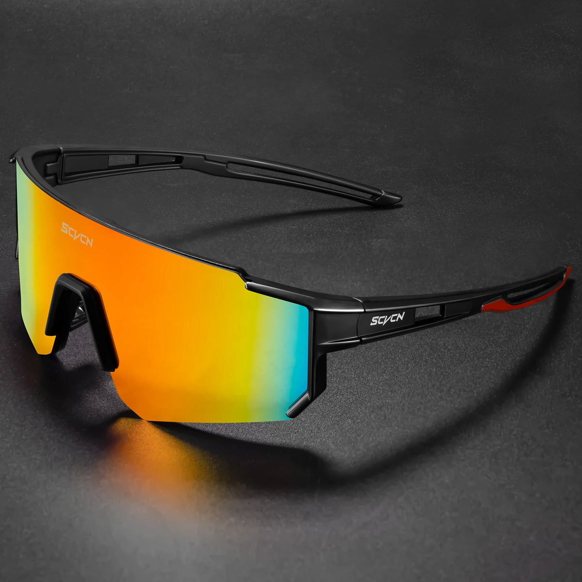 SCVCN Outdoor Cycling Sunglasses Men MTB Bike Glasses  Sports Mountain Climbing fishing Women Bicycle Cycling UV400 Goggles