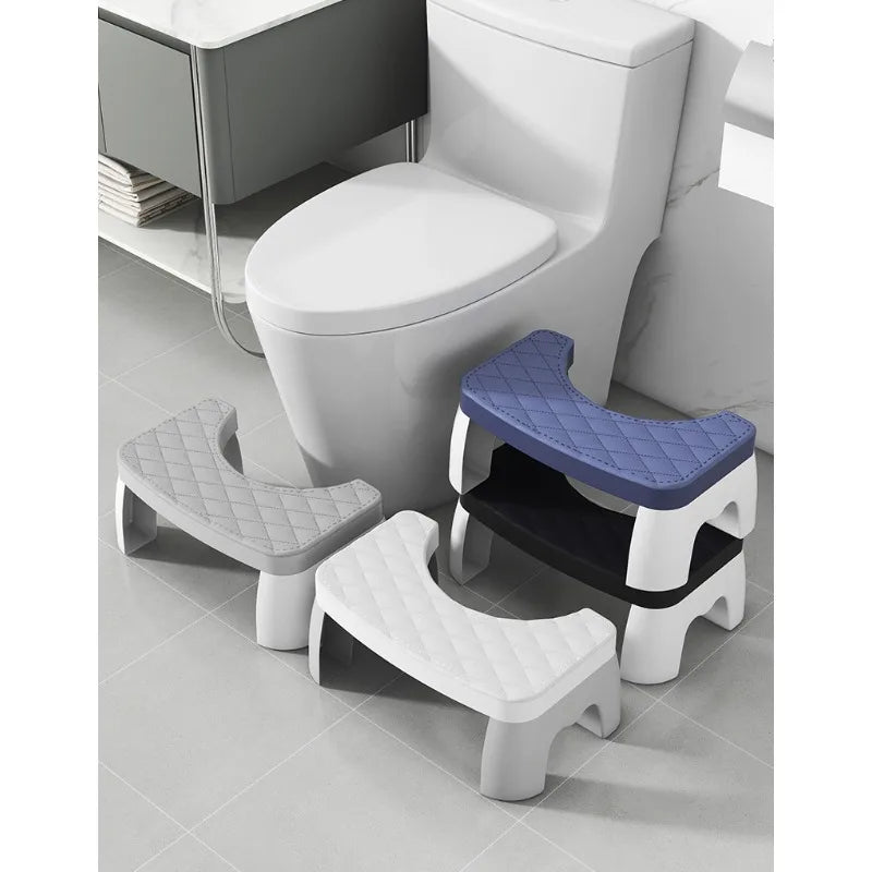 Toilet Stool for Constipation Relief Adult Kids Elderly Bathroom Foot Stool Universal Step Stool
