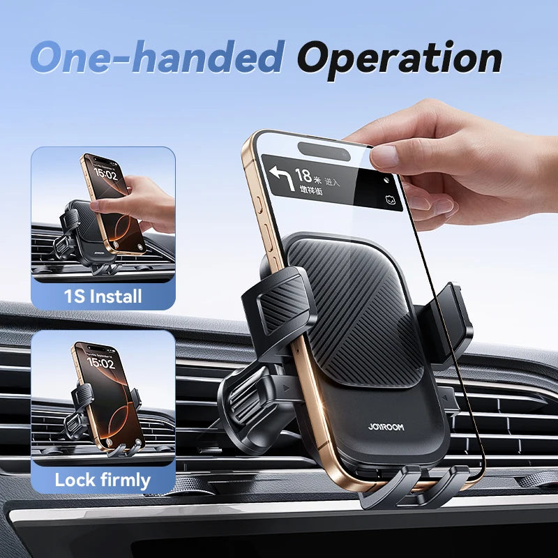 Joyroom 360° Rotation Car Air Vent Phone Holder Universal Car Phone Holder Hands-Free Cell Phone Mount For 4.7-6.9'' Phones