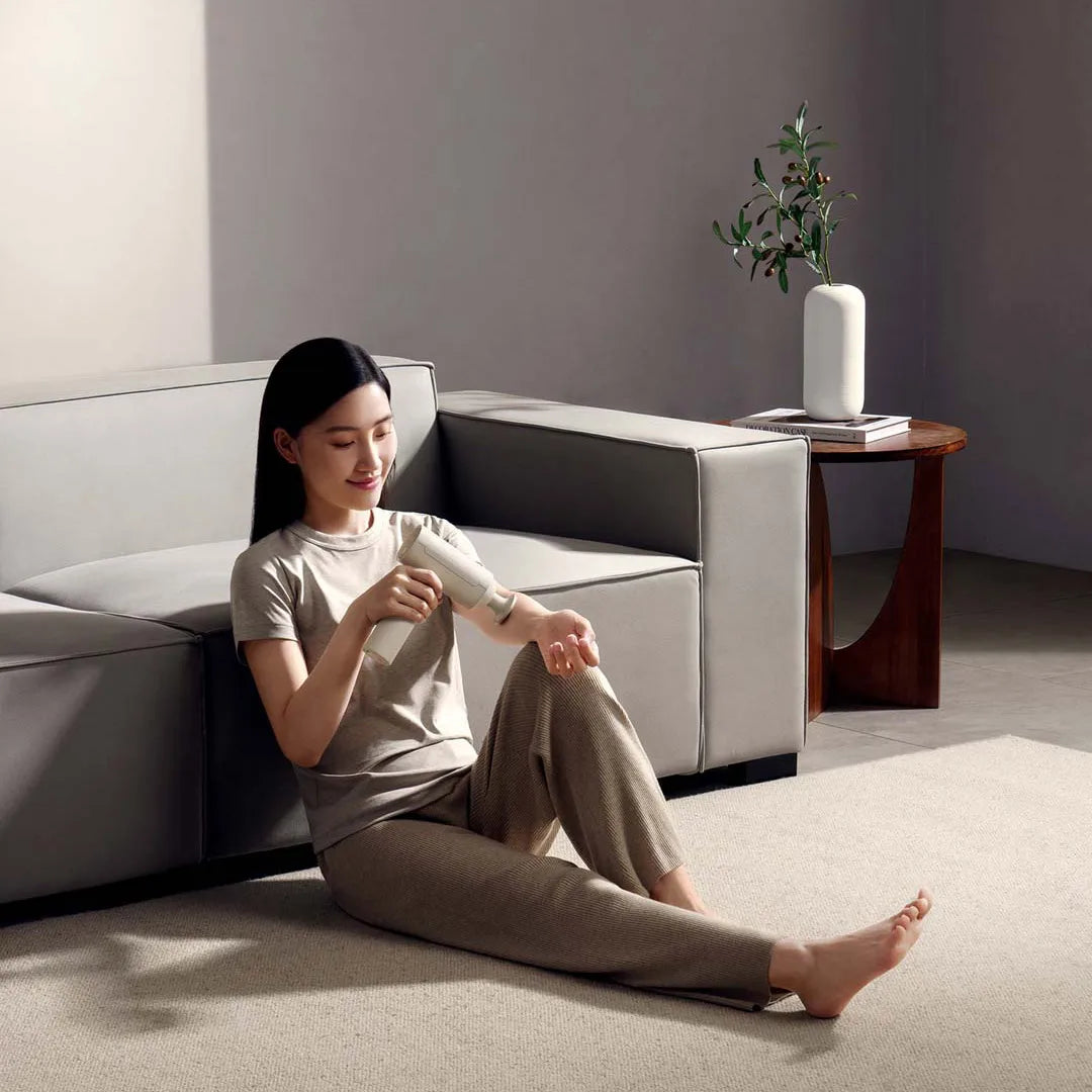 Xiaomi Mi Fascia Gun 3 Muscle Massage Gun Dual Mode 2450mAh 3 Massage Heads 25KG Thrust Shoulder and Neck Relaxation Massage