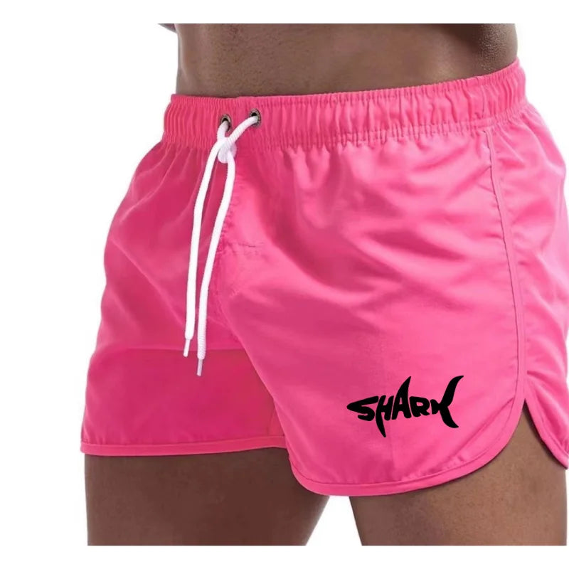 Men'S Summer Mesh Quick Drying Sports Shorts Casual Breathable Beach Pants For Outdoor Running Fitness