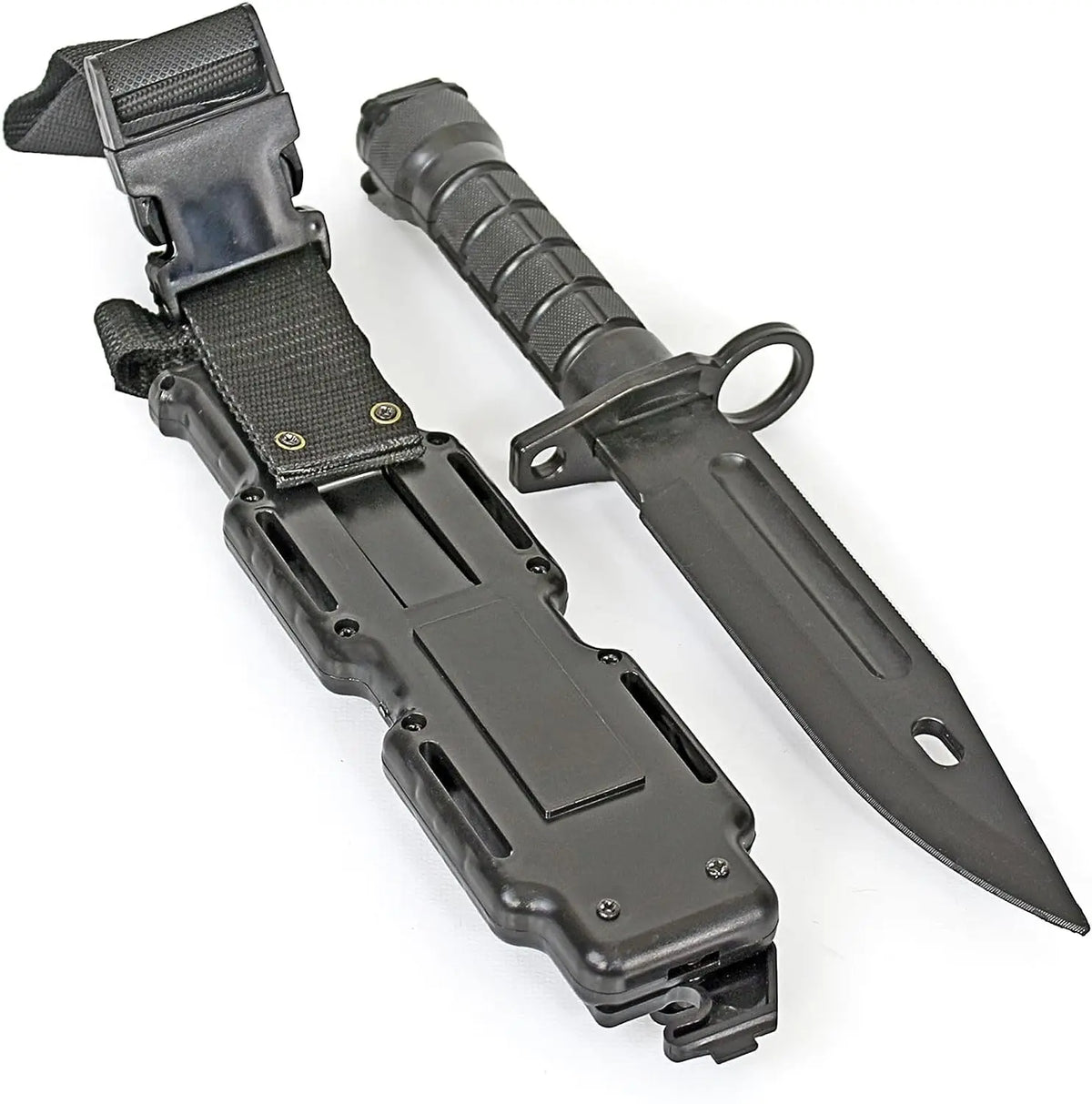 Rubber Knife Training With Sheath, Fake Plastic , Flexible And Soft Fixed Blade Suitable For Props, Halloween Martial Arts