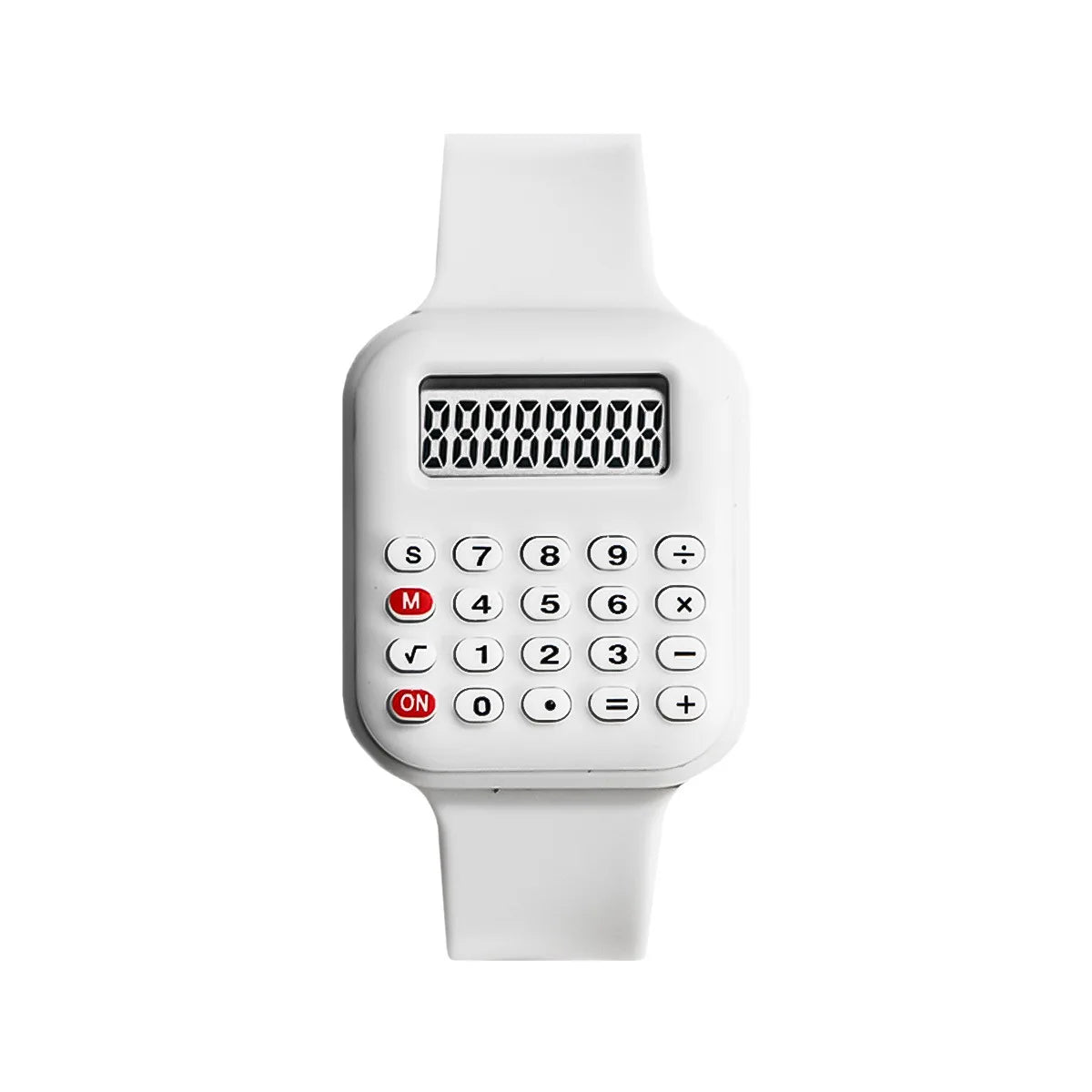 2026 New Rubber Strap Children Watch with Calculator Watches for Girls Student Show Time and Date Digital Clock Kids