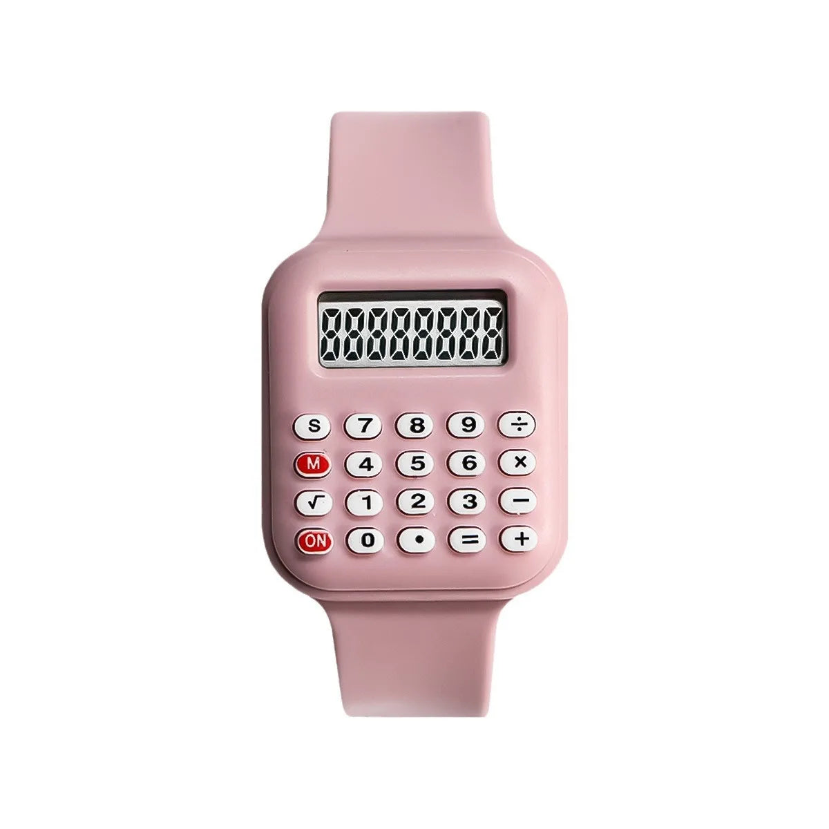 2026 New Rubber Strap Children Watch with Calculator Watches for Girls Student Show Time and Date Digital Clock Kids