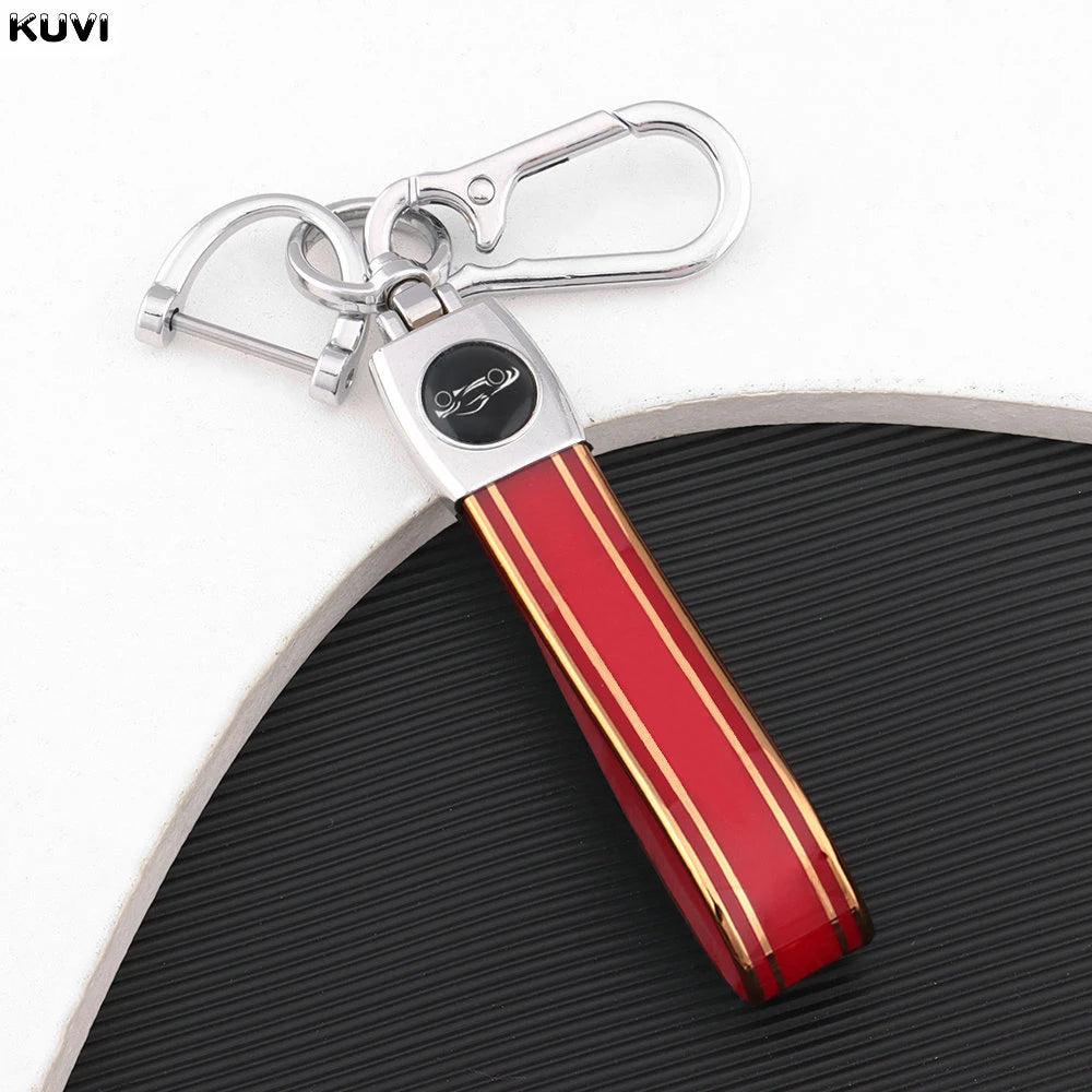 High-Quality TPU Keychain for Men Women Car Keyring Girl Gift Car Key Ring Holder Accessories Rotatable Keychains