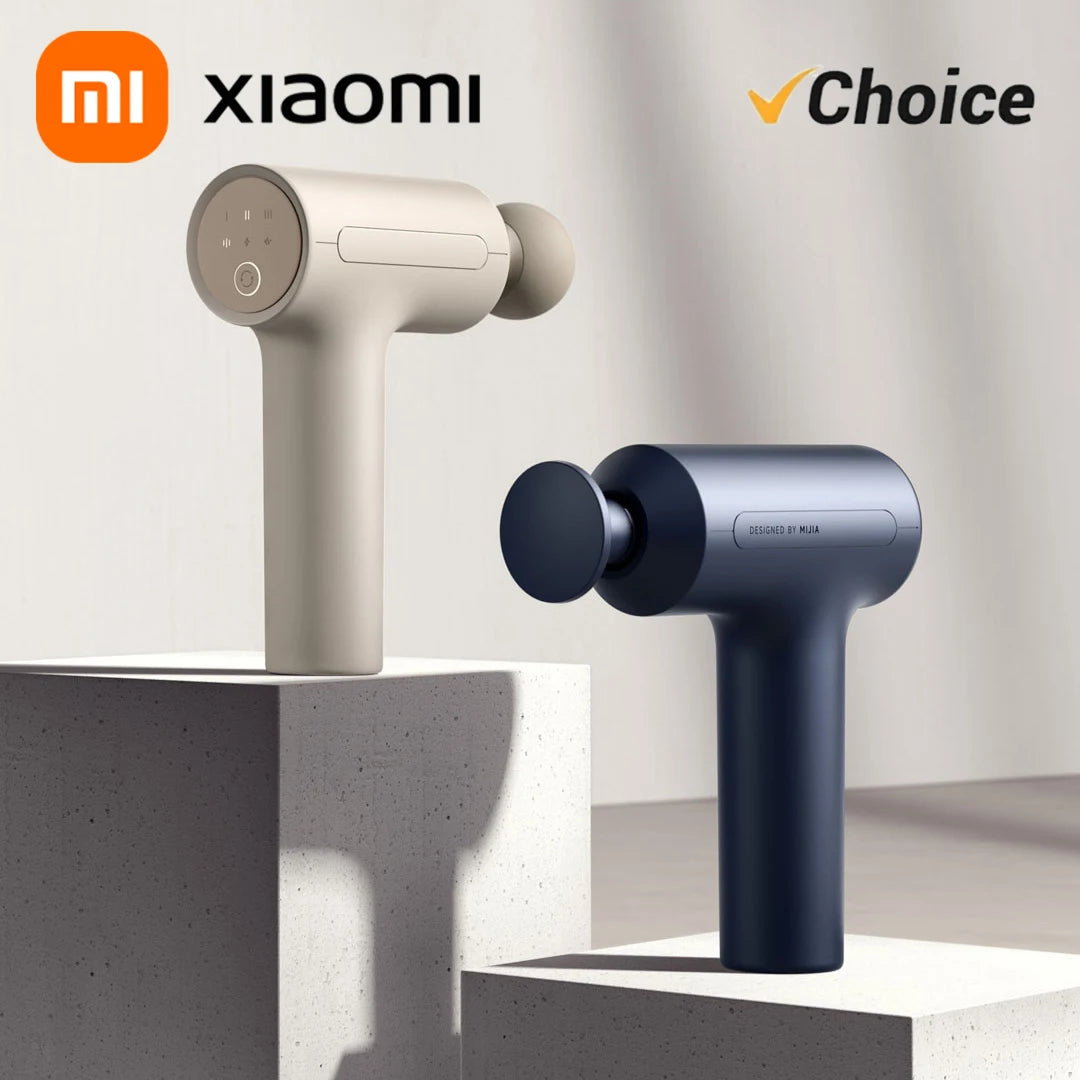 Xiaomi Mi Fascia Gun 3 Muscle Massage Gun Dual Mode 2450mAh 3 Massage Heads 25KG Thrust Shoulder and Neck Relaxation Massage