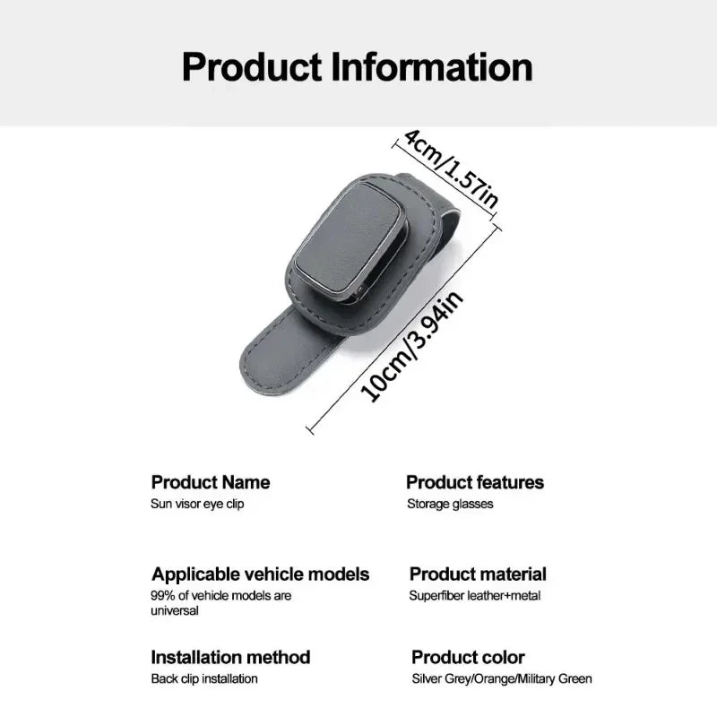 Car Sun Visor Organizer Multi-Pocket Business Card Storage Management Sunglasses Holder Visor Accessories Auto Interior