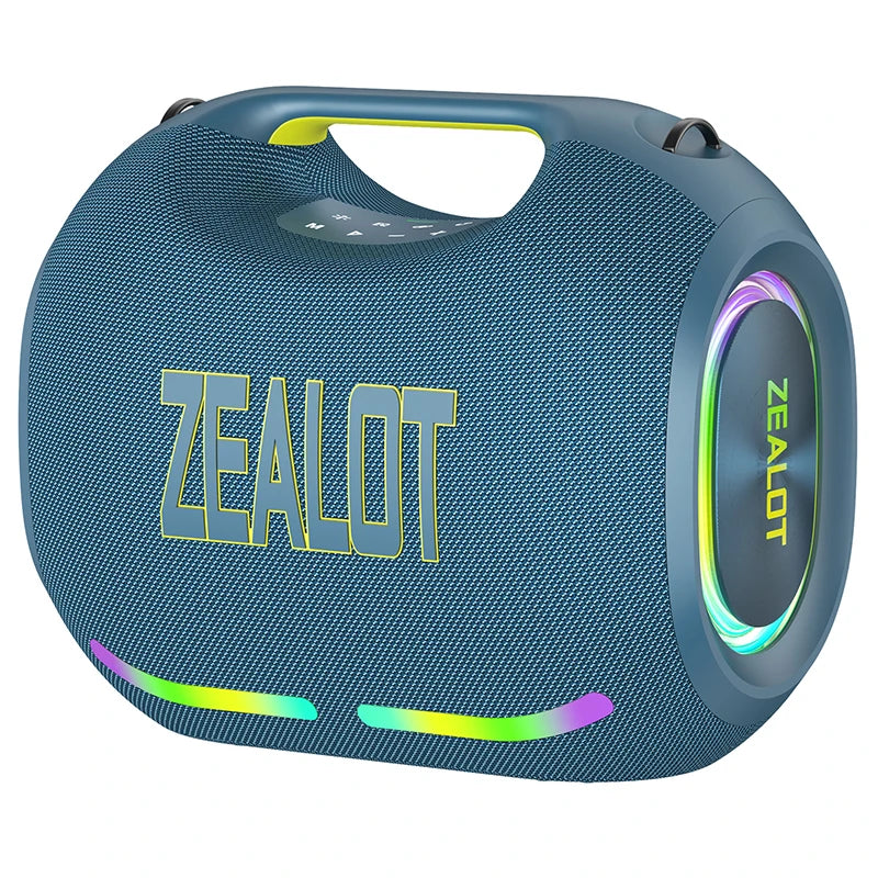 ZEALOT-ZE21 250W Big Power Wireless TWS Subwoofer Bluetooth Speaker High Volume Waterproof Portable Mobile Power HIFI Sound
