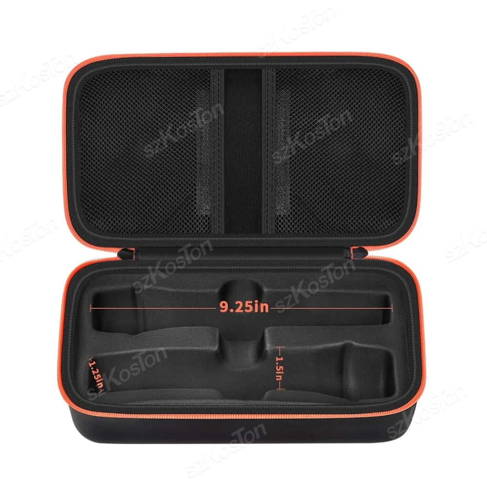 Wireless Microphone Case for JBL Wireless Two Microphone System Universal Handheld Dual Mic Travel Bag for Singing Karaoke