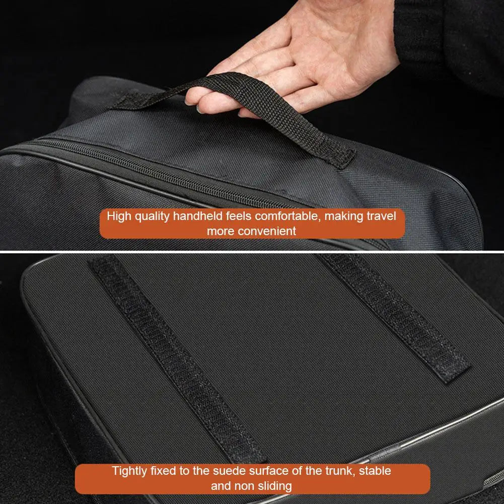 EV Cable Organizer Bag, Electric Car Charger Box, Charging Organizer, Jumper Cable Bag, Electric Vehicle Charging Cable Case