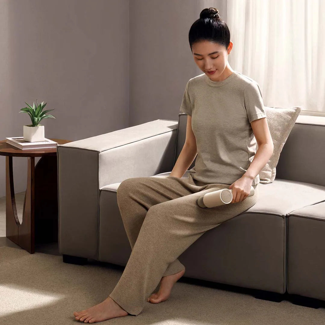 Xiaomi Mi Fascia Gun 3 Muscle Massage Gun Dual Mode 2450mAh 3 Massage Heads 25KG Thrust Shoulder and Neck Relaxation Massage