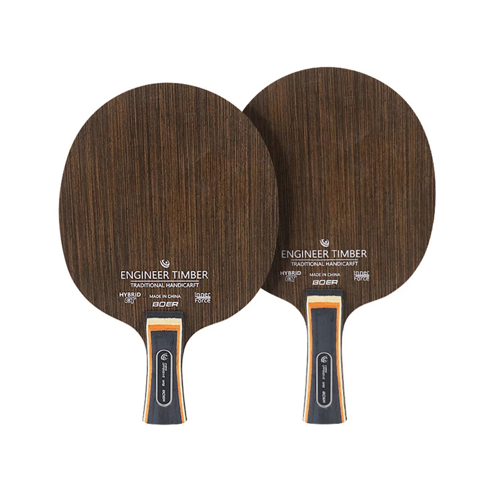 1PC Table Tennis Blade Ebony Dalbergia Ping Pong Racket Base 5-Ply 6.2mm Table Tennis Paddle Board Bat Racquet Long Handle