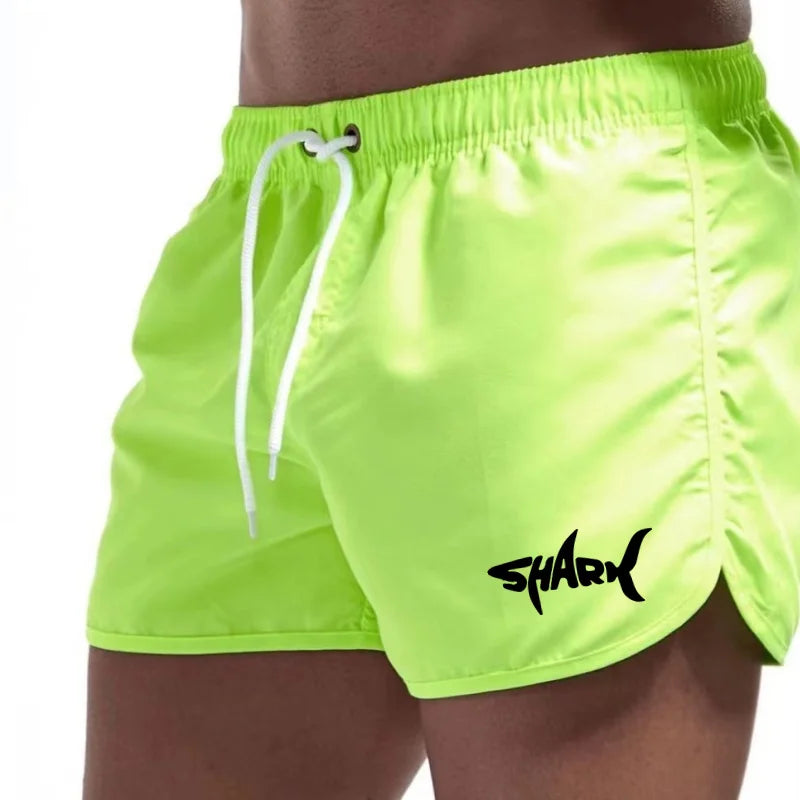 Men'S Summer Mesh Quick Drying Sports Shorts Casual Breathable Beach Pants For Outdoor Running Fitness